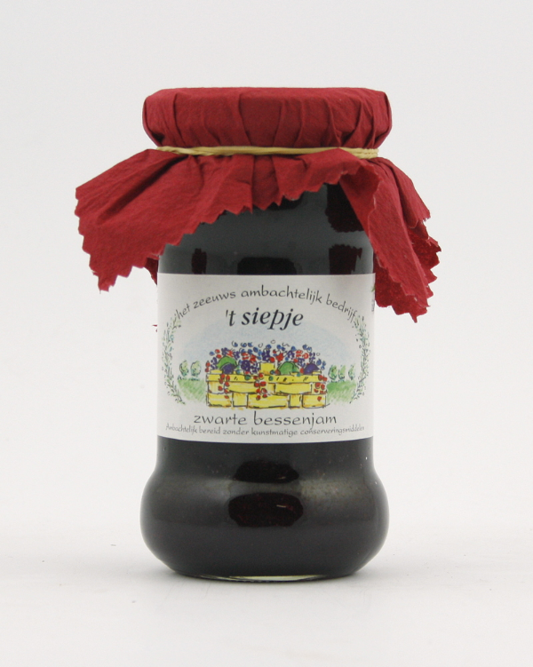 Zwarte en rode bessen jam Klompenmakerij Traas