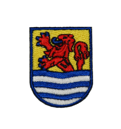 Opstrijk embleem Zeeland schildvorm