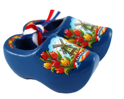 Souvenirklompjes blauw 6 cm