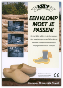 een klomp moet je passen